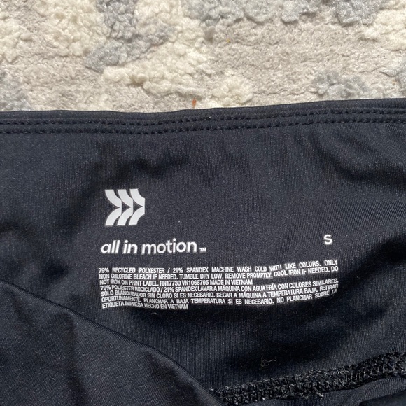 all in motion leggings Black Size S /gym/yoga/activewear Pants EUC - Picture 5 of 6
